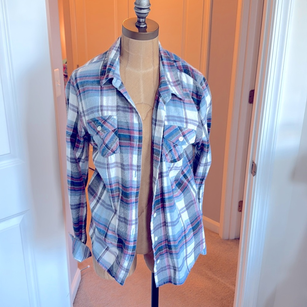Mossimo flannel button down shirt